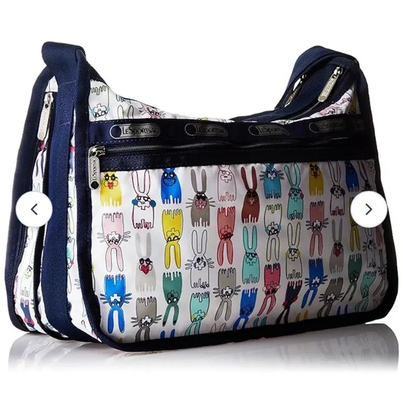 Lesportsac x Peter Jensen Backpack with Bunny LeSportsac Designed By Peter Jensen | Clash Magazine Music  main image 3